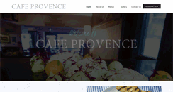 Desktop Screenshot of cafeprovence.ie